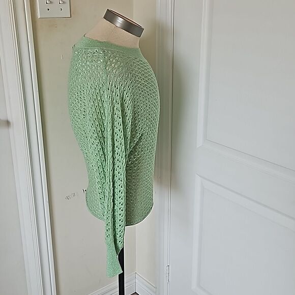 Marciano Women's Tony Sweater Top With Long Sleeves Small Mellow Mint - Picture 5 of 16